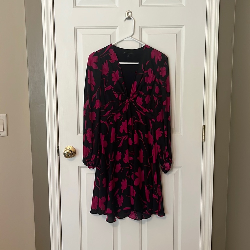 Empire Waist Flowy Floral Dress